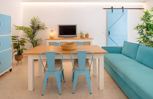 Sector B - Boliche Apartment | Apartment 'Turquesa Y Sal' with Sea View, Balcony and Wi-Fi