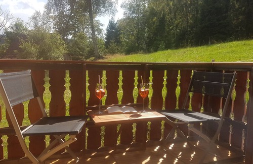 Sankt Georgen im Schwarzwald Apartment | Apartment 'Ursprung' with Balcony and Wi-Fi