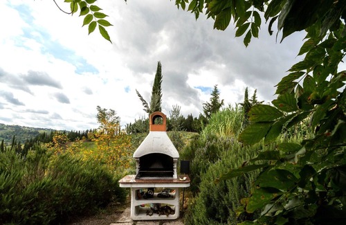 Sughera Apartment | Apartment with A/C, pool, WIFI, TV, veranda, pets allowed, panoramic view, close to San Gimignano