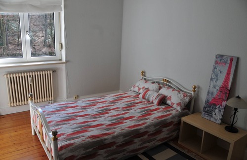 Badenscheuern Apartment | Apartment with balcony and dream view