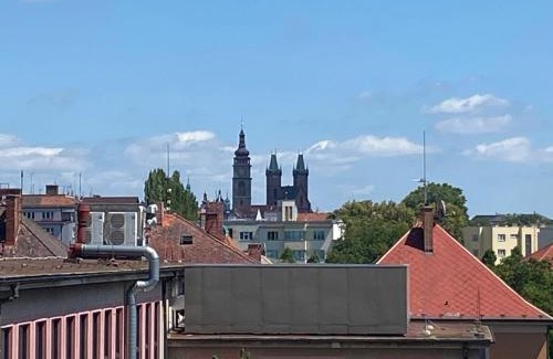 Hradec Kralove Apartment | Apartment with Cathedral View in Hradec Králové - Central Location