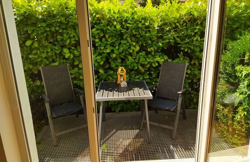 Bad Salzuflen Apartment | Apartment with fireplace, terrace and beach area