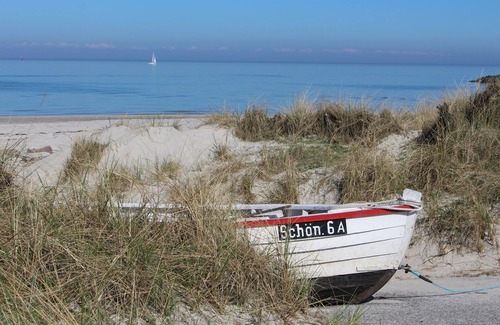 Schonberger Strand Apartment | Apartment with sea view, TOP location on Schönberg beach, Baltic Sea, 2nd beach row