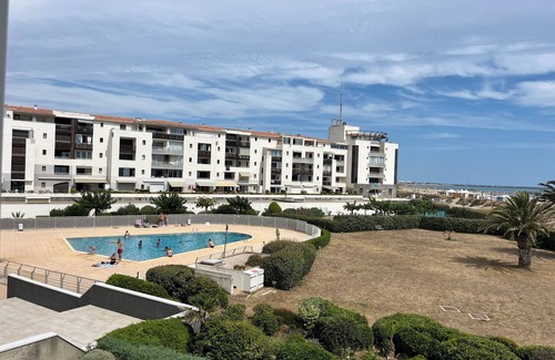 Cap d'Agde Condo | APARTMENT WITH STUNNING SEA VIEWS AND SWIMMING POOL