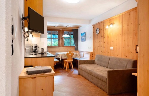 Anterselva Apartment | Apartment 'Zirm' with Mountain View, Shared Terrace and Wi-Fi
