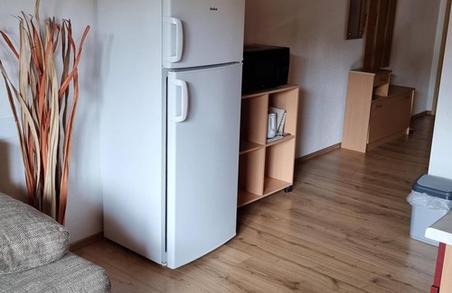 Unterwoessen Apartment | Apartments 40 m², 1-2 persons, living room, 1st sep. Bedroom, balcony