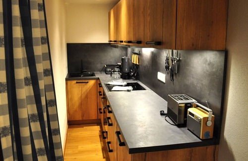 Hinterstein Apartment | App. Eisenbreche - Wohnschlafraum - Balkon - Haus Alpenglühn