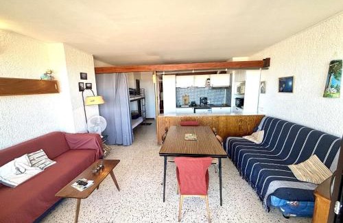 Port-la-Nouvelle Apartment | Appart 2 pièces à 50m plage avec balcon et parking, 6 couchages - FR-1-229C-99