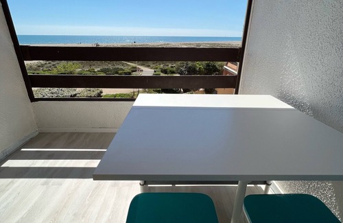 Port Leucate Apartment | Appart 4 pers. terrasse vue mer accès direct plage
