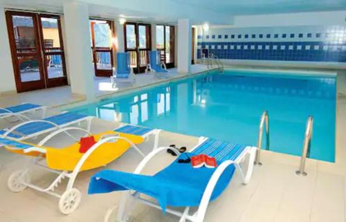 Orcieres-Merlette Apartment | Appart chaleureux au pied des pistes avec piscine