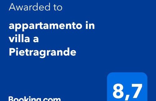 Calalunga-Pietragrande House | appartamento in villa a Pietragrande Villa Mi Vida