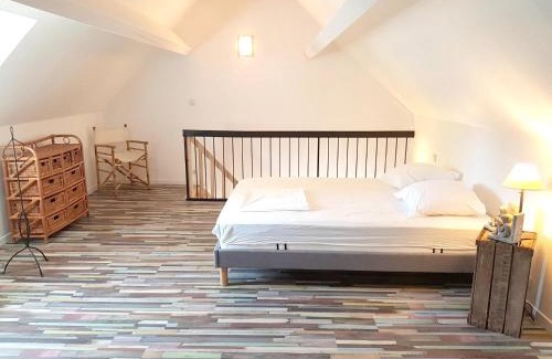Sainte-Genevieve-les-Gasny Apartment | Appartement lumineux à Sainte-Geneviève, 45 m² jardin