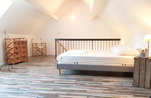 Sainte-Genevieve-les-Gasny Apartment | Appartement lumineux à Sainte-Geneviève, 45 m² jardin