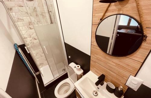 Centre Ville Rive Gauche Apartment | Appartement Balneo The Notebook -303