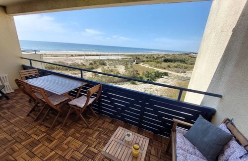 Lacanau-Ocean Apartment | Appt 4 people - sea view - direct access to the beach - underground parking