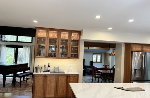 Freeport House | Après Ski inspired home, bespoke pool & tennis court!