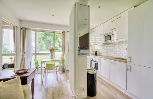 Clichy Apartment | Apt 37 m², 1 Chambre, vu Jardin à Clichy Avec une Place de Parking