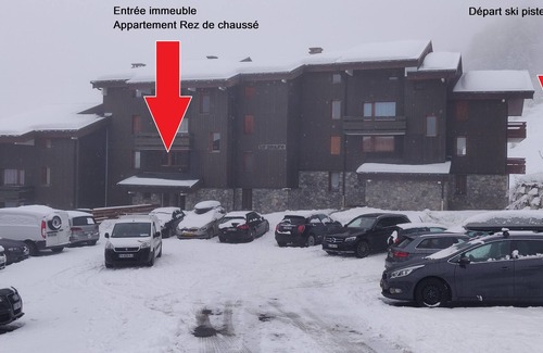 Meribel-Mottaret Apartment | Apt 4-6 Pers, Ski in, Mottaret, 3 Valleys.