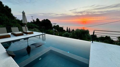 Zagora-Mouresi Villa | Aquanera Villas - Sunrise View Retreat with Private Pool- 5 minutes from the beach- By Villa Mana Gers