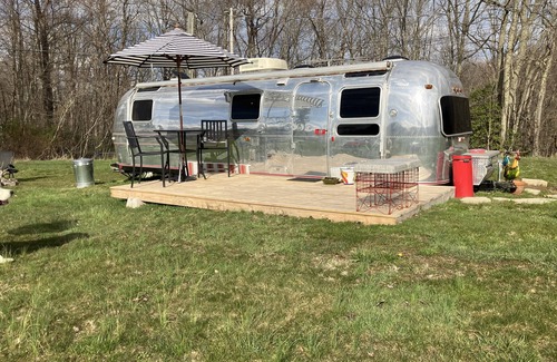 Hico House | Archie the Airstream in the New River Gorge National Park beside local Brewery