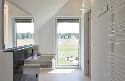 Ostseebad Prerow House | Architect's house 5 * with climate sauna, fireplace + view