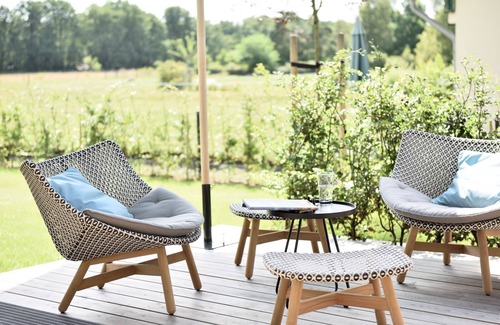 Ostseebad Prerow House | Architect's house 5 * with climate sauna, fireplace + view