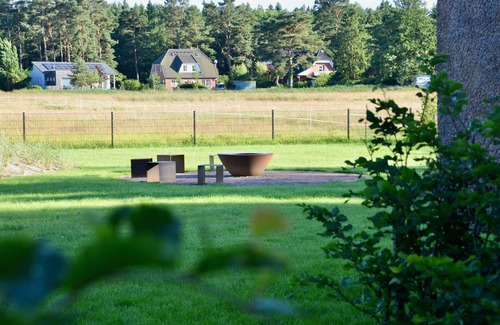 Ostseebad Prerow House | Architect's house 5 * with climate sauna, fireplace + view