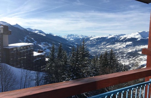 Arc-1800 Apartment | Arcs 1800 bel appt 6pers-ambiance chalet-Nova1-pied des pistes, parking couvert gratuit