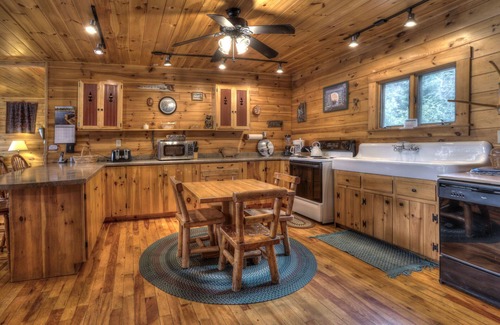 Rangeley House | Ark - Gull Pond home with walk in area to the water