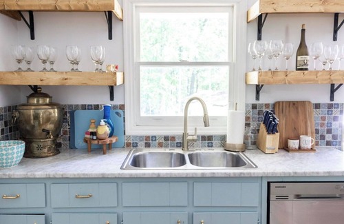 Lithonia House | Artsy and eclectic retreat with private pool and hot tub located near Atlanta