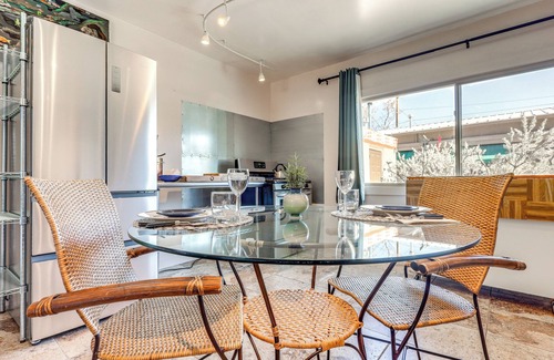 Espanola Apartment | Artsy Studio w/Patio: 25 Mi to Santa Fe