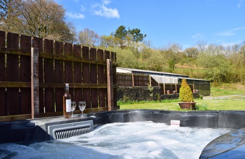Trecastle House | Ash Tree Cottage with Hot Tub