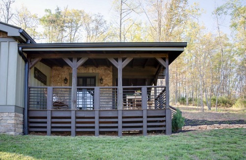 Penrose Cabin | At DuPont Forest - Newer cabin designed for relaxation and comfort.