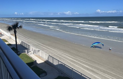 New Smyrna Beach Condo | At the Pelican - you can't get closer to the beach than this!