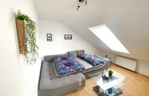 Hrdejovice Apartment | At The Top - podkroví s terasou