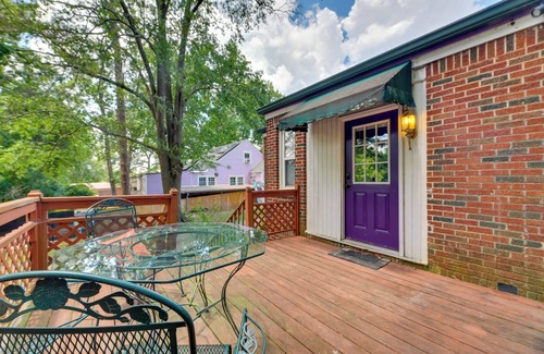 Atlanta House | Atlanta Home w/Deck: 6 Mi to Downtown!