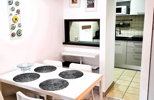 Susello Apartment | Attractive studio with balcony, pool and dream view