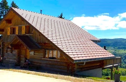 Foncine-le-Haut Ski Chalet | Atypical log chalet in Foncine le Haut - Haut Jura