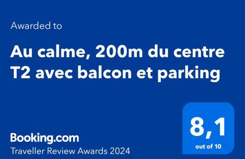 Cassis Apartment | Au calme, 200m du centre T2 avec balcon et parking
