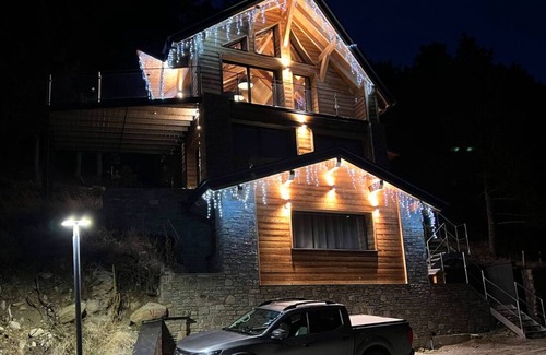 Les Angles Ski Chalet | AU Lodge DE Balcere - Chalet SPA et Sauna Privatif - Vue Panoramique