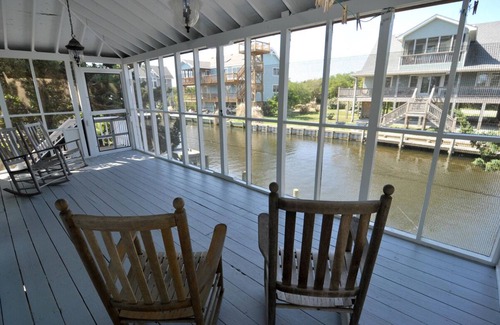 Ocracoke House | August & Everything After: Dog friendly, canalfront, private dock.