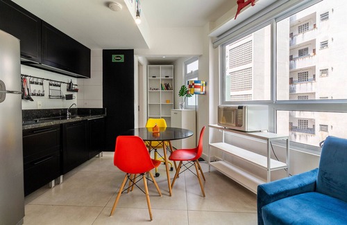 Consolacao Apartment | AV0606 Complete Studio on Avanhandava Street