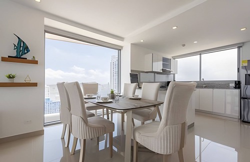 Bocagrande Apartment | Awesome Sea View and Historic Center “Morros City”