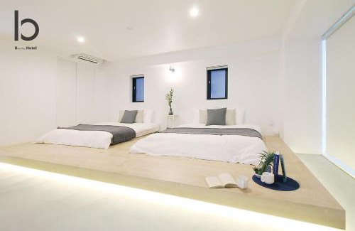 Hiroshima City Centre Apartment | b hotel Heiwaodori 302 - Huge Apt in Famous Hiroshima Dori For 6p