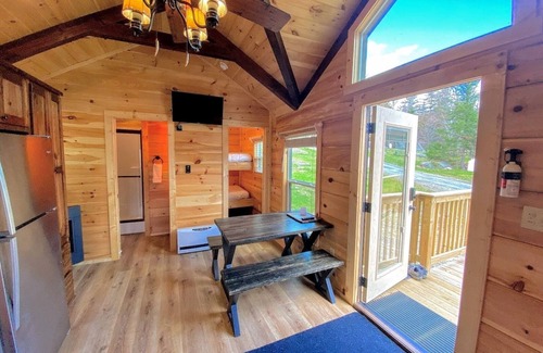 Twin Mountain Cabin | B3 Awesome "Tiny Home" A/C, Mountain Views, Minutes to Skiing, Hiking, Attractions, Dog Friendly!