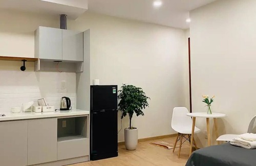 Tan Binh Apartment | B786/Studio 25m2/balcony, smart TV + Netflix 103
