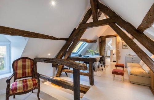 Belle Vie en Auge House | Bagatelle avec Jardin et Piscine Chauffée