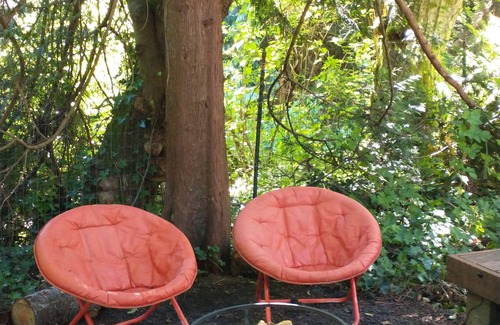 Bainbridge Island Cabin | Bainbridge Island Dome Tent on a Farm with a Pool