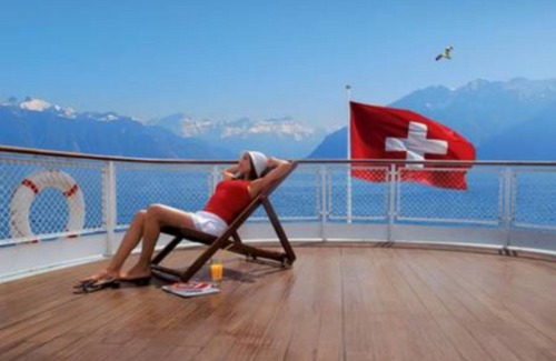 Meillerie Apartment | Balcony above Lake Geneva near Evian-les-Bains-le lac and Thollon-le ski