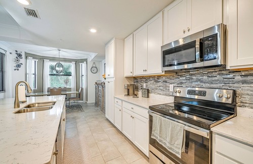 Lakewood Ranch Condo | Balcony w/Course View: Lakewood National Getaway